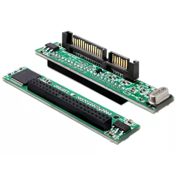 Adapteris DeLOCK 61987 SATA 22p į IDE 44p juodas/žalias