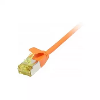 Patch laidas RJ45, CAT6A 500MHz, 7,5 m, oranžinis, U/FTP, plonas apvalus d=3,8 mm, TPE/LSZH (Superflex), AWG32, su Cat.7 žaliava, Synergy 21 (S217368V3)