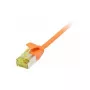 Patch laidas RJ45, CAT6A 500MHz, 7,5 m, oranžinis, U/FTP, plonas apvalus d=3,8 mm, TPE/LSZH (Superflex), AWG32, su Cat.7 žaliava, Synergy 21 (S217368V3)