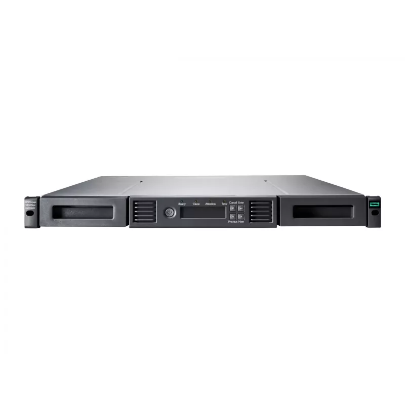 Juostinis autoloaderis HP Enterprise HPE Storage MSL 1/8 Gen3 0-diskų, FC sąsaja, LTO, 360 TB (suspausta), 300 MB/s