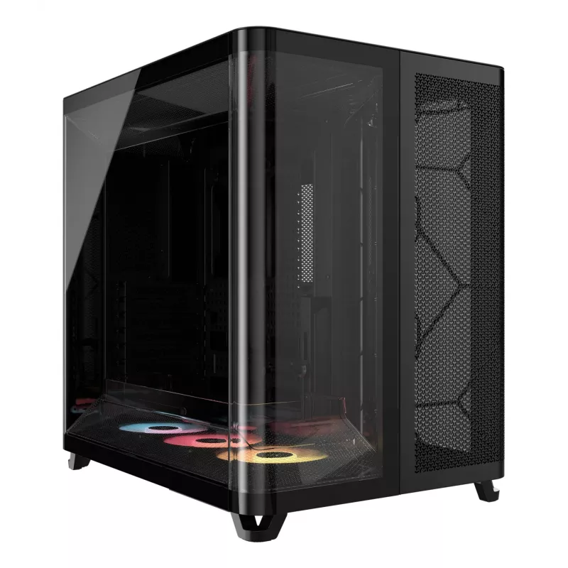 Korpusas Corsair AIR 5400 RS-R ARGB Midi Tower juodas
