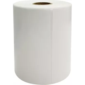 Renkforce Etikečių ritinys 100 x 80 mm tiesioginio terminio popieriaus baltas 500 vnt. stiprus lipnus sluoksnis RF-5998016 universalios etiketės