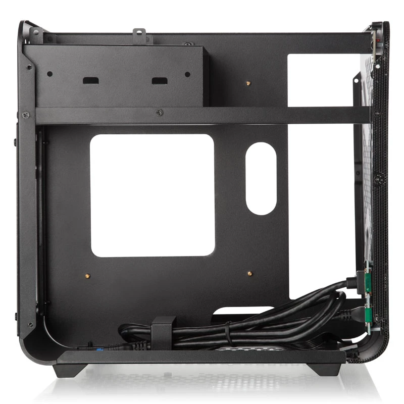 Kompiuterio korpusas Raijintek METIS EVO TG Mini-ITX, sidabrinis