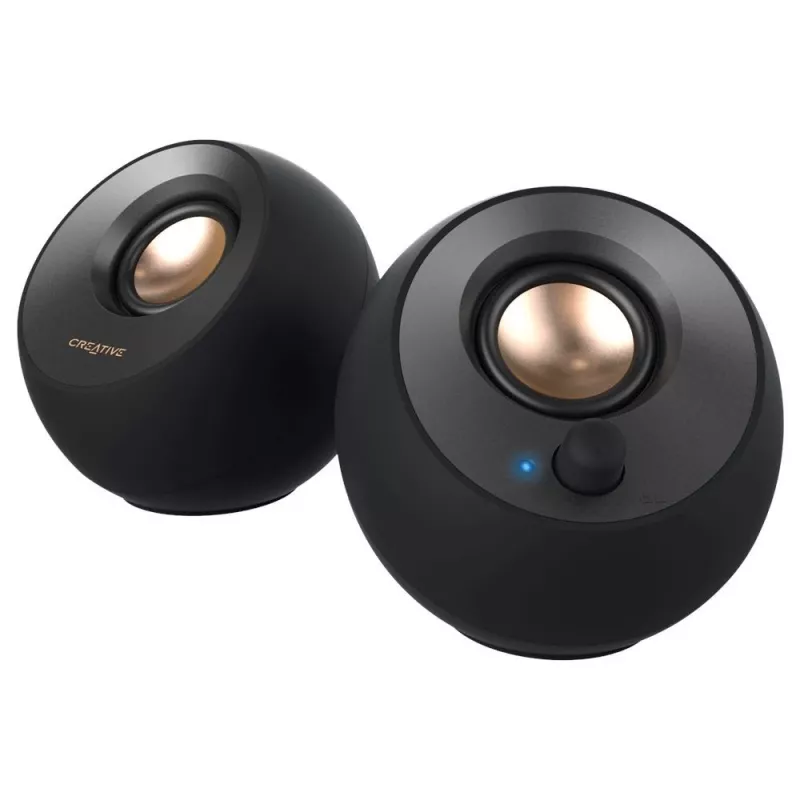 Kolonėlės Creative Pebble 2.0, 2.0, 4.4 W, juodos