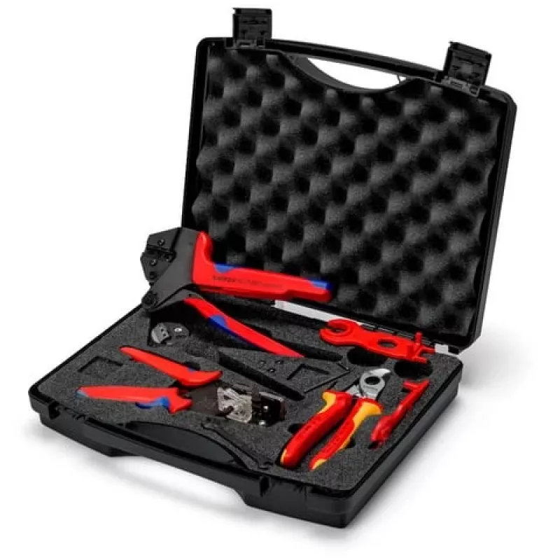 Knipex 97 91 04 V02 įrankių dėklas fotovoltiniams MC4 jungtims