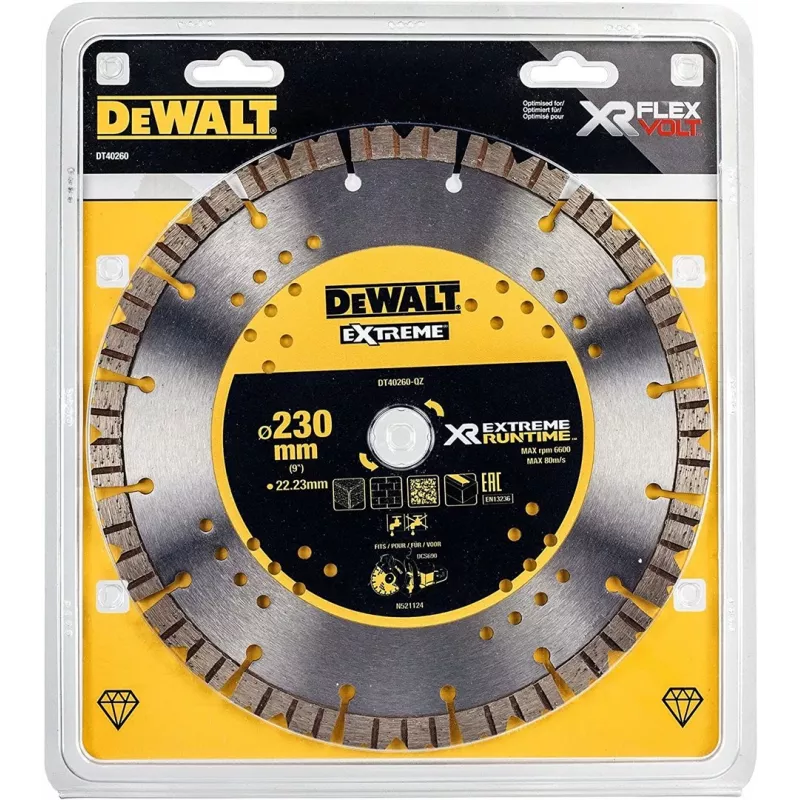 DeWALT DT40260-QZ pjovimo diskas kampiniam šlifuokliui