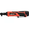 Akumuliatorinis smūginis reketinis veržliaraktis YATO YT-82902 12V, 200 Nm, bešepetėlis variklis, 3/8 colio pavara