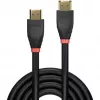 Lindy 7.5m aktyvus HDMI 4K60 kabelis, 7,5 m, HDMI A tipo (standartinis), HDMI A tipo (standartinis), 18 Gbit/s, garso grįžtamasis kanalas (ARC), juoda