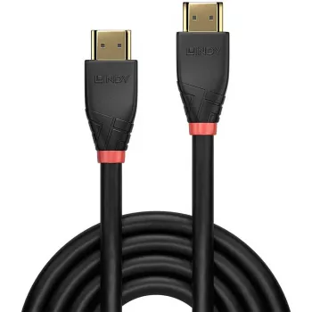 Lindy 7.5m aktyvus HDMI 4K60 kabelis, 7,5 m, HDMI A tipo (standartinis), HDMI A tipo (standartinis), 18 Gbit/s, garso grįžtamasis kanalas (ARC), juoda