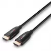 Lindy 38511 HDMI 2.1 8K60 hibridinis optinio pluošto kabelis, 15 m, AOC, HDMI–HDMI (kištukas–kištukas), 4K120, juodas