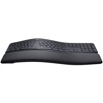 Logitech ERGO K860 – belaidė ergonominė klaviatūra, 2,4 GHz / Bluetooth 5.0, QWERTY ispanų, grafito spalvos