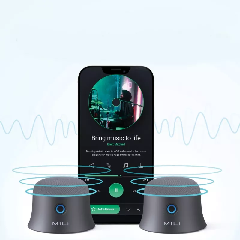 Nešiojamas garsiakalbis Ultron Mag Soundmate Black