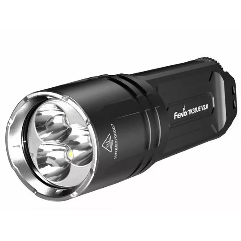 Fenix TK35UE V2.0 juodas rankinis prožektorius LED