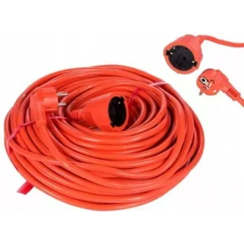 VERTEX PZO20M Įtraukiamas ilginimo laidas 20 m 3x2,5 mm Oranžinis