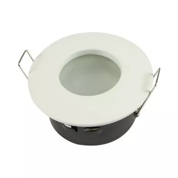 Synergy 21 LED Retrofit GU10 / GX5 - 3 įleidžiamo lubinio šviestuvo rinkinys IP65 baltas