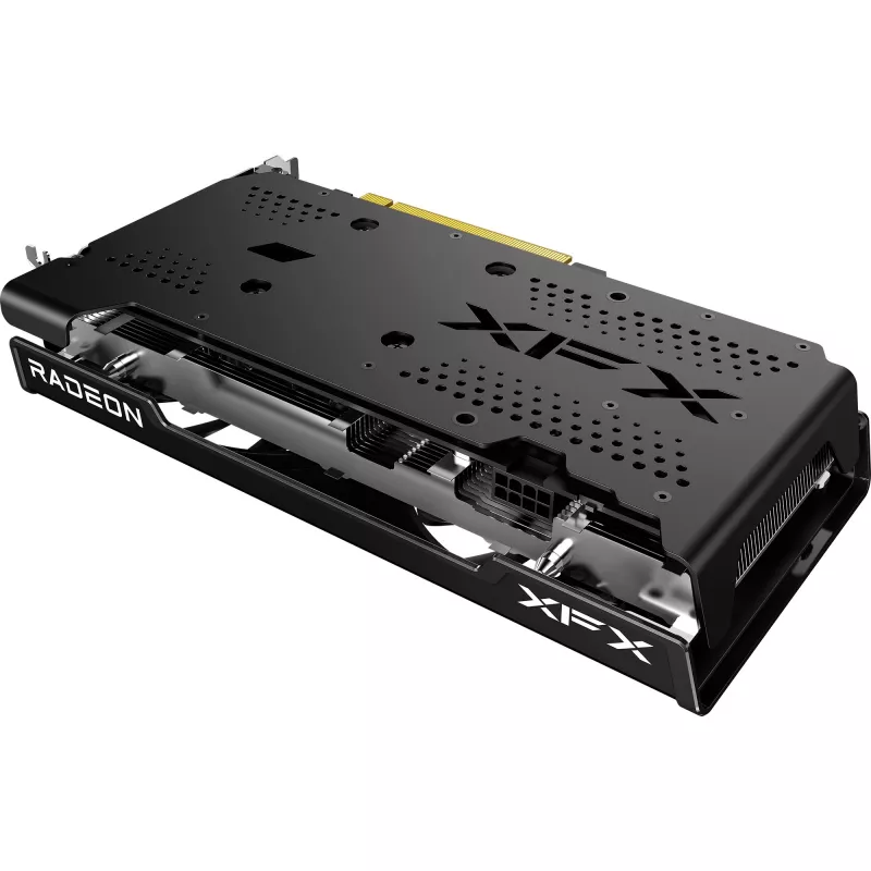 Vaizdo plokštė XFX Radeon RX 7600 – 8 GB GDDR6, PCIe 4.0, 128 bit, 2x DisplayPort 2.1, HDMI 2.1, 2 ventiliatoriai