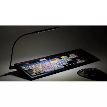 Klaviatūra Logickeyboard Adobe Premiere Pro CC QWERTZ vokiška daugiaspalvė