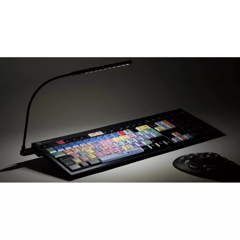 Klaviatūra Logickeyboard Adobe Premiere Pro CC QWERTZ vokiška daugiaspalvė