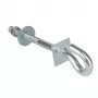 Kabinimo kabliukas Extralink EX.6464 16/200 mm metalinis lubų/sienos inkaras kabelių tvarkymui