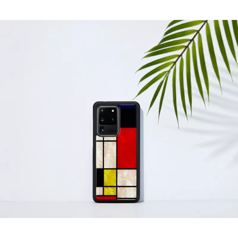 Apsauginis dėklas iKins Samsung Galaxy S20 Ultra Mondrian Black