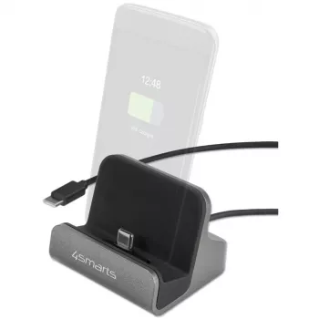 4smarts Įkrovimo Stotelė VoltDock USB-C 60W Pilka (541426)