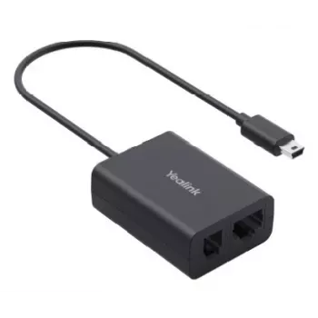 Yealink EHS62 adapter ausinėms – belaidžio ryšio adapteris, juodas