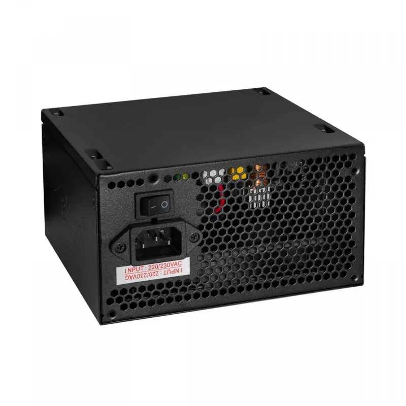 Akyga Classic AK-C1-500 ATX maitinimo blokas 500 W, 80 PLUS, aktyvus PFC, 120 mm ventiliatorius