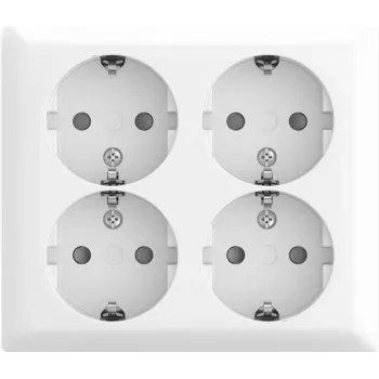 BUSCH JAEGER SCHUKO Kištukinis lizdas 4f AP Safety 404 EAB-524 (2TKA00005535)