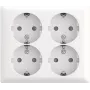 BUSCH JAEGER SCHUKO Kištukinis lizdas 4f AP Safety 404 EAB-524 (2TKA00005535)