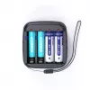 Įkroviklis XTAR BC4 AA/AAA NiMH ir Li-ion, 4 lizdai, DC/USB įvadas, juodas