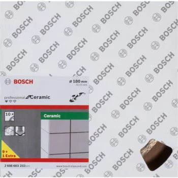 Pjovimo diskas keramikai Bosch Professional Ø180 mm, 10 vnt., skylė 22,23 mm