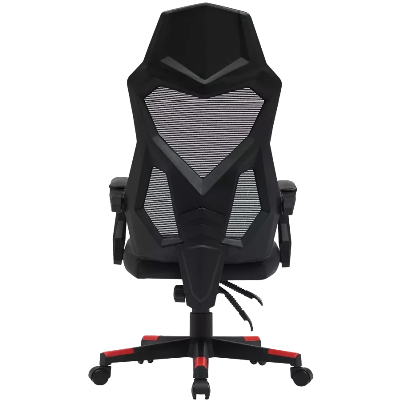 CANYON Flow MCH01 - ergonominė žaidimų kėdė - juoda ir raudona
