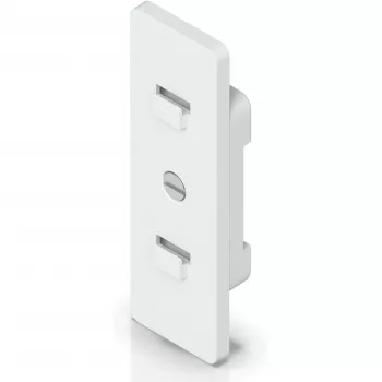 Ubiquiti UACC-Switch-DIN montažo laikiklis DIN bėgiui, baltas polikarbonatas