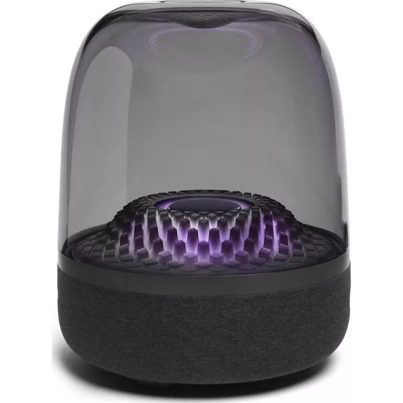 Belaidis garsiakalbis Harman/Kardon Aura Studio 4 — 100 W, 3 tvarkyklės, 45–20000 Hz, juoda/permatoma
