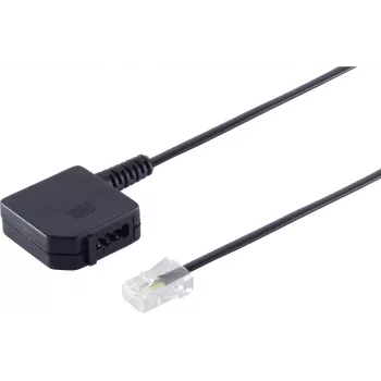 Telefono adapteris ShiverPeaks 71041-1 8/4 Western kištukas į TAE U movą