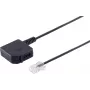 Telefono adapteris ShiverPeaks 71041-1 8/4 Western kištukas į TAE U movą