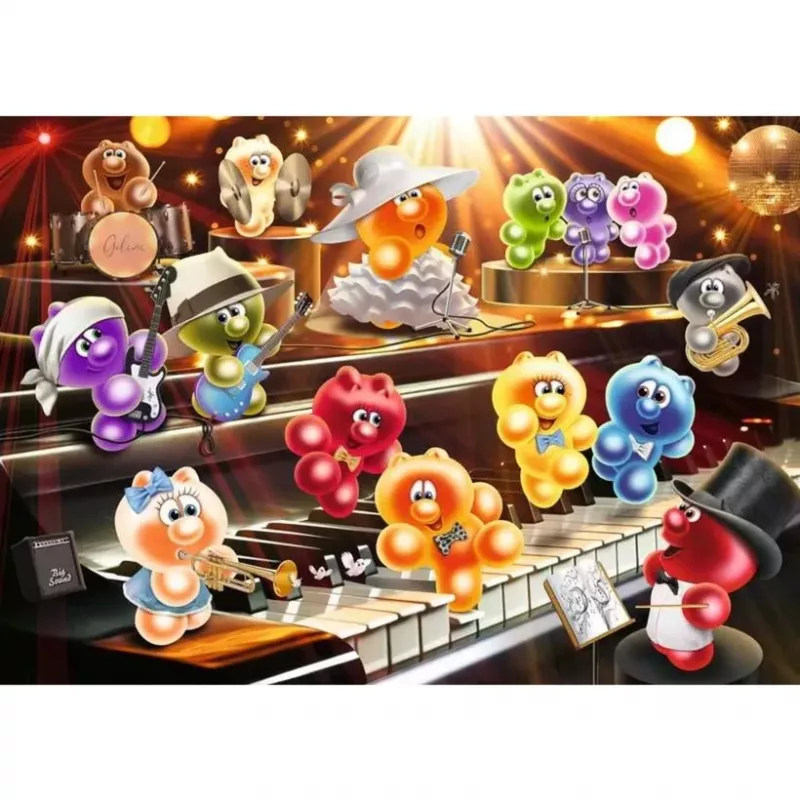 Dėlionė Ravensburger Gelini make music 1000 detalių