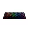 Razer Huntsman Mini 60% žaidimų klaviatūra, optomechaniniai Purple jungikliai, RGB LED apšvietimas, NORD išdėstymas, laidinė