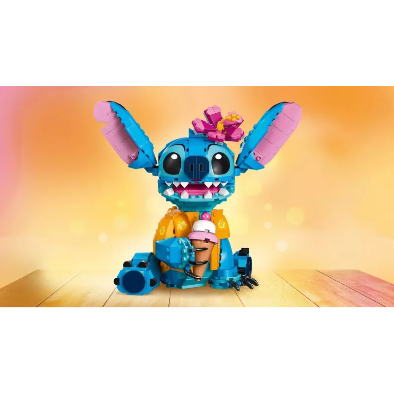 LEGO Disney Stitch statybinis žaislas su ledų kūgiu 43249