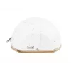 Dėžutė duonai Maestro MR-1678G ovali, plastikas ir bambukas, 350×200×250 mm, stumdomas baltas dangtelis