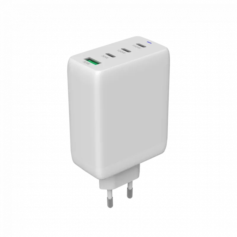 Canyon 100ACC universalus greitojo įkrovimo sieninis adapteris - 2xUSB-C 100W - 1xUSB-C 30W