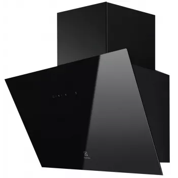 Sieninis gartraukis Electrolux LFV626K juodas, 598×396 mm, recirkuliacinis 615 m³/h, 62 dB, anglies filtras