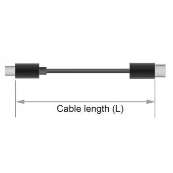 DeLOCK - Audio-Invertieradapter - 4-poliger Mini-Stecker (W) bis 4-poliger Mini-Stecker (W) - 13cm - Schwarz (65896)