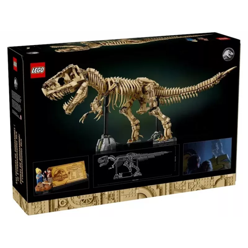 LEGO Dinozaurų skeletai T. rex 76968 konstravimo rinkinys – pastatomas T. rex griaučio modelis