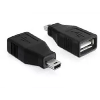 Lyties keitiklis DeLOCK 65277, mini USB → USB 2.0-A (moteriška)