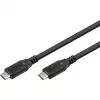 Goobay 74192 USB4 laidas, 1,5 m, juodas