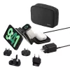 Belkin BoostCharge Pro sulankstoma belaidžio įkrovimo stotelė telefonui, laikrodžiui, ausinėms, juoda, USB, greitasis įkrovimas