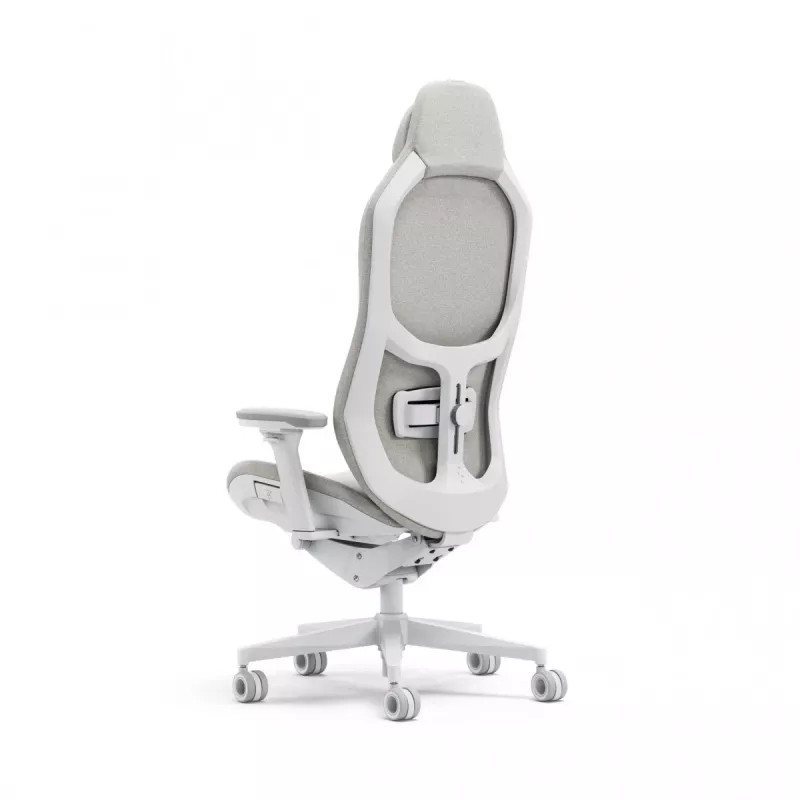 Fractal Design FD-CH-RE1F-02 žaidimų kėdė, balta, paminkštinta sėdynė