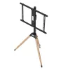 Grindinis TV stovas Gembird TVS-75ST-01 Juoda Mediena
