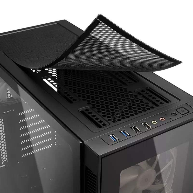 Sharkoon TG5 Pro RGB Midi Tower Juodas